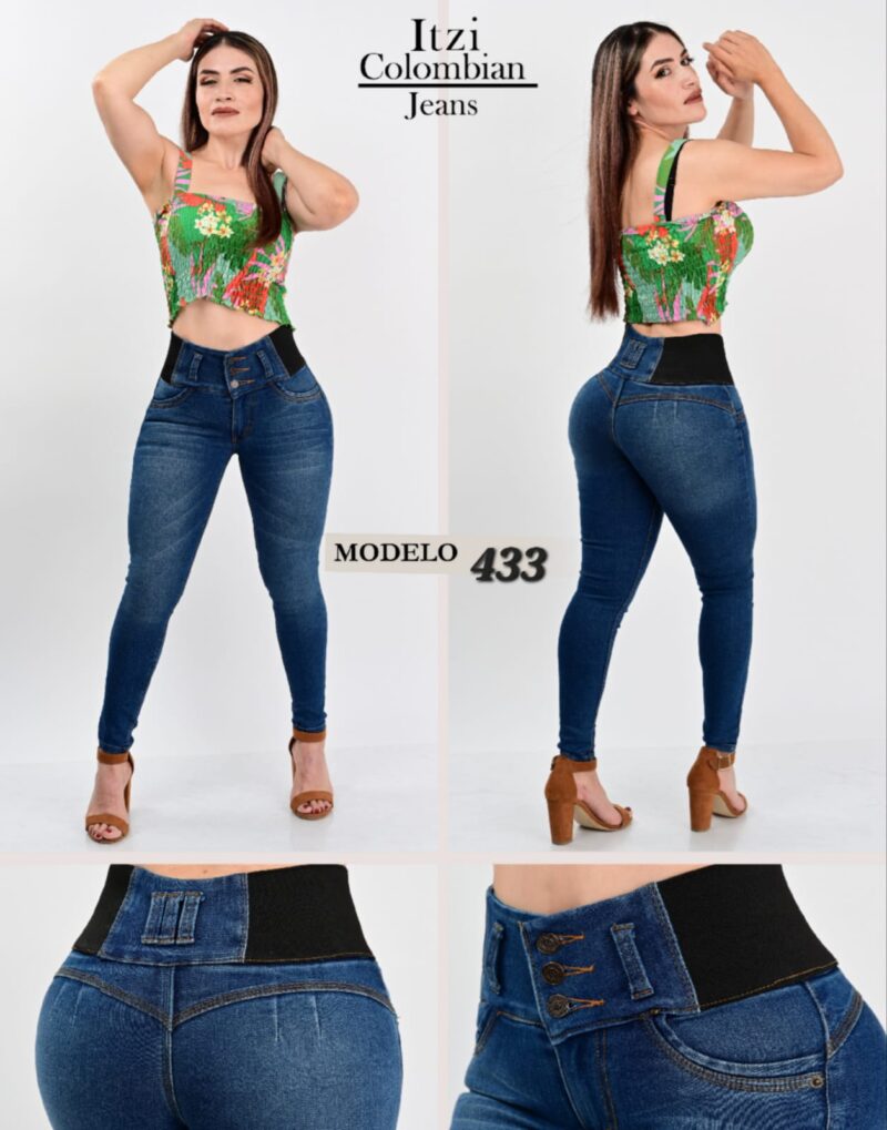 Pantalón de mezclilla Itzi 433