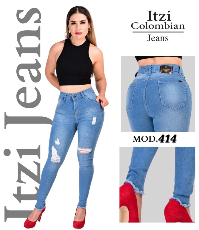 Pantalón de mezclilla Itzi 414 REBAJADO