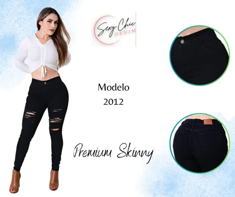 PANTALON DE MEZCLILLA SEXY CHIC 2012