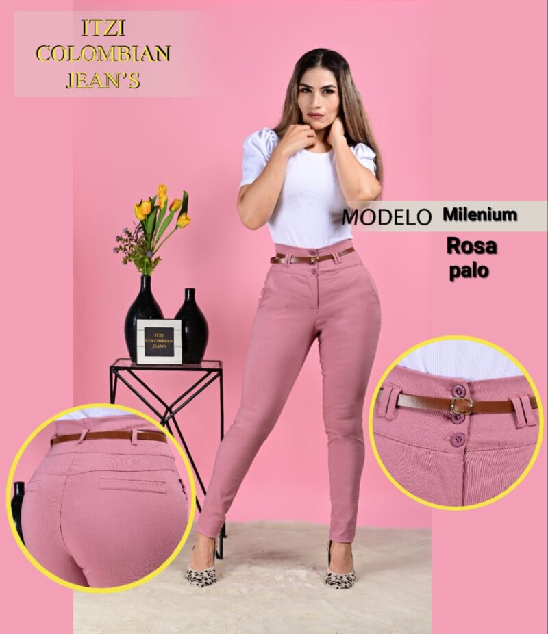 PANTALON MILENIUM ROSA PALO