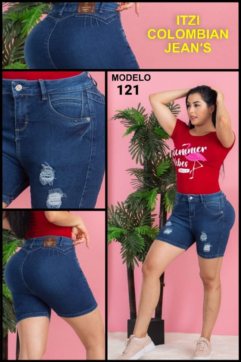 Short de mezclilla Itzi 121 REBAJADO