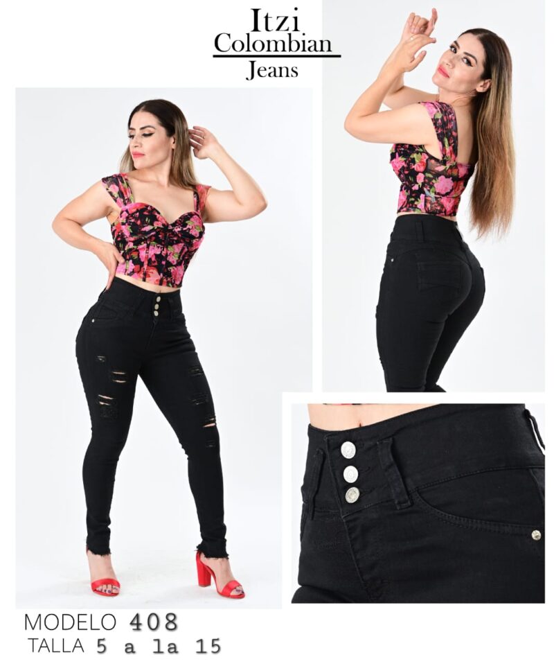 Pantalón de mezclilla Itzi 408
