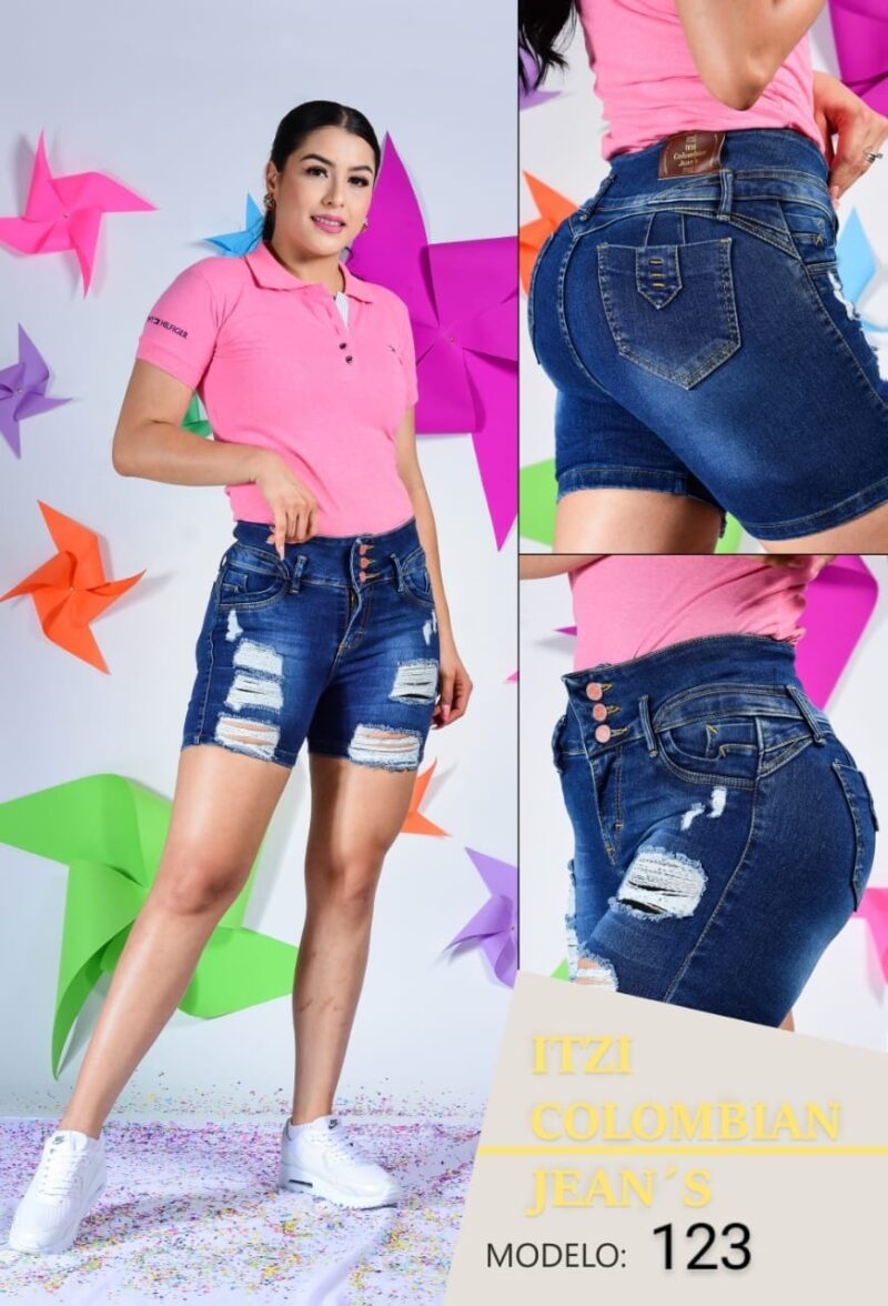 Short de mezclilla Itzi 123 REBAJADO