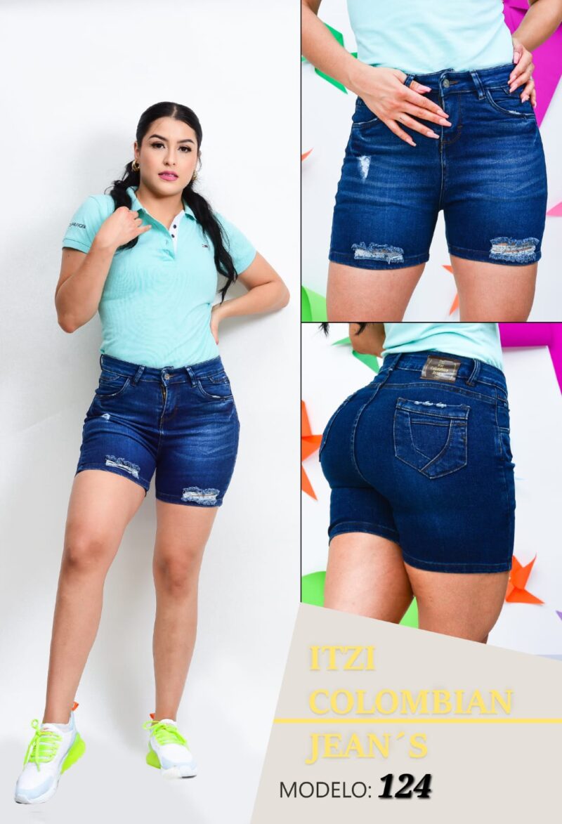 Short de mezclilla Itzi 124