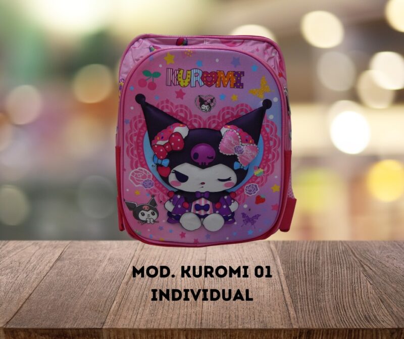 MOCHILA KUROMI 01 INDIVIDUAL.