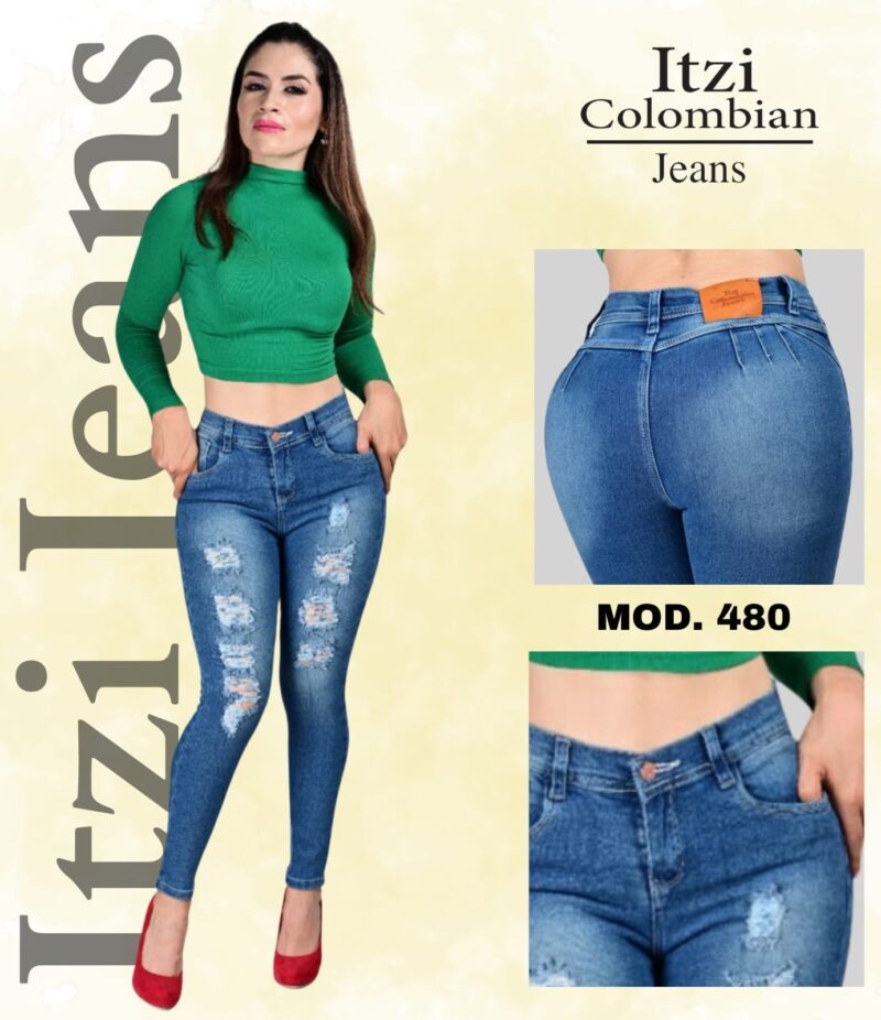 Pantalón de mezclilla Itzi 480