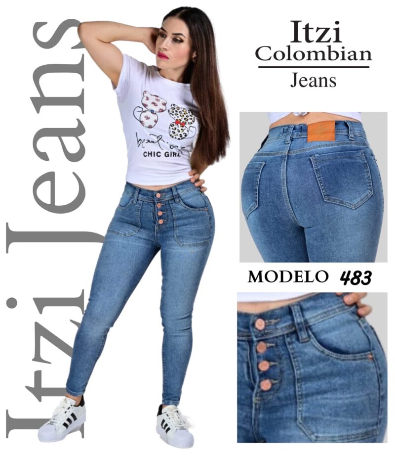 Pantalón de mezclilla Itzi 483