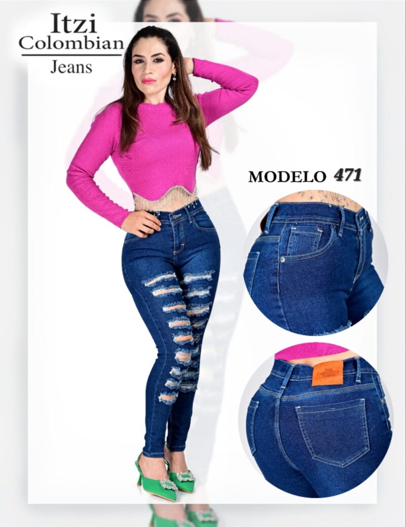 Pantalón de mezclilla Itzi 471