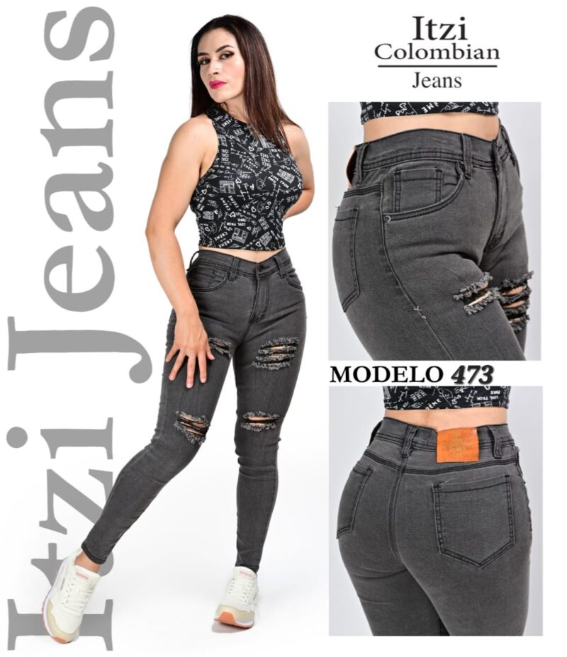 Pantalón de mezclilla Itzi 473