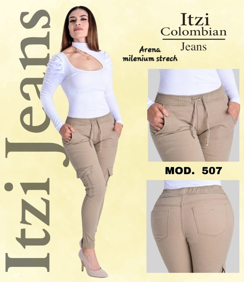 Jogger de gabardina Itzi 507 arena.