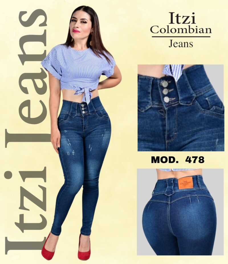 Pantalón de mezclilla Itzi 478