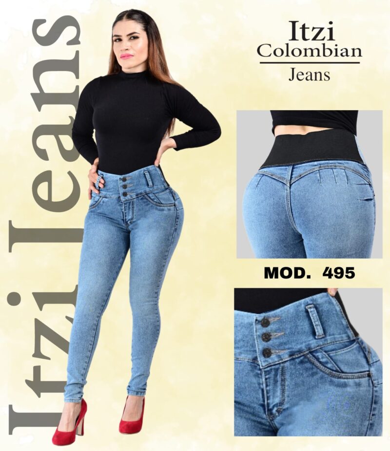 Pantalón de mezclilla Itzi 495