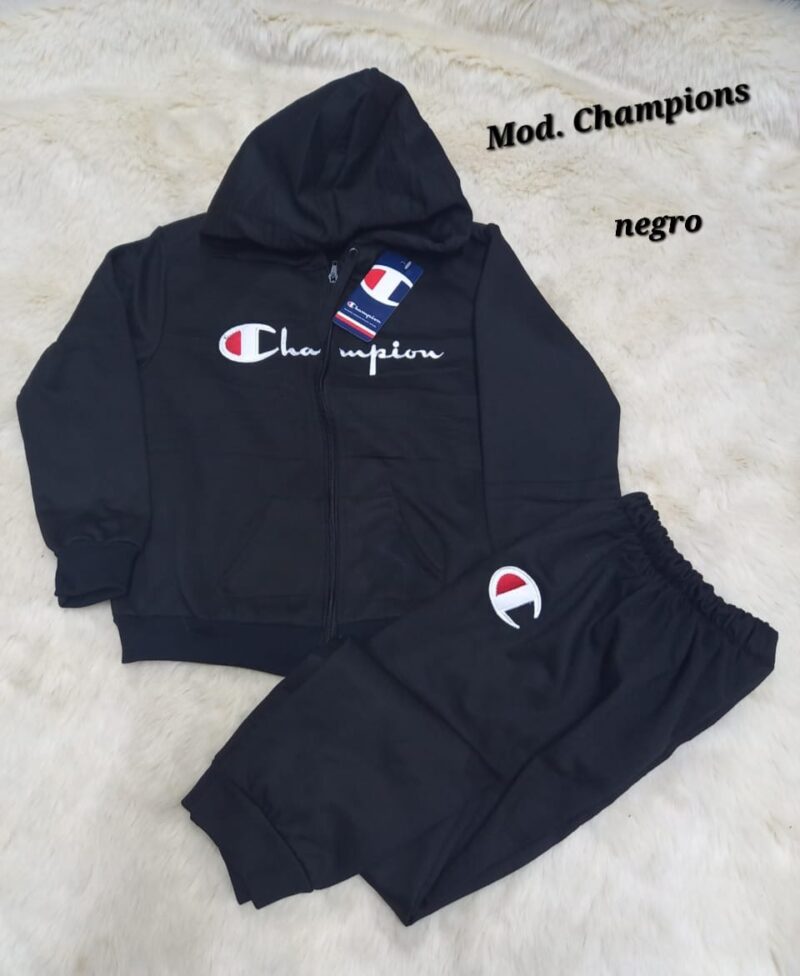 CHAMPIONS KIDS NEGRO.