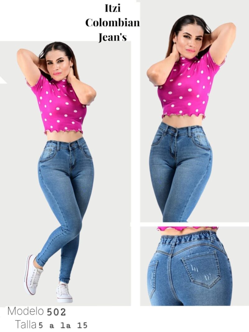 Pantalón de mezclilla Itzi 502