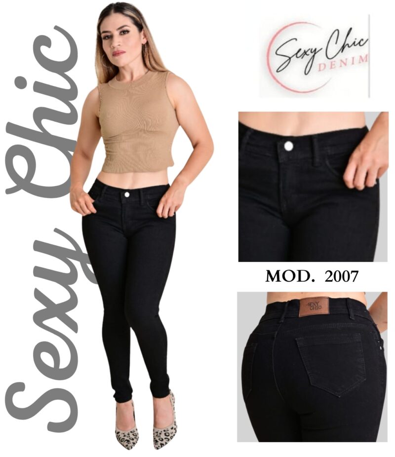 PANTALON DE MEZCLILLA SEXY CHIC 2007.