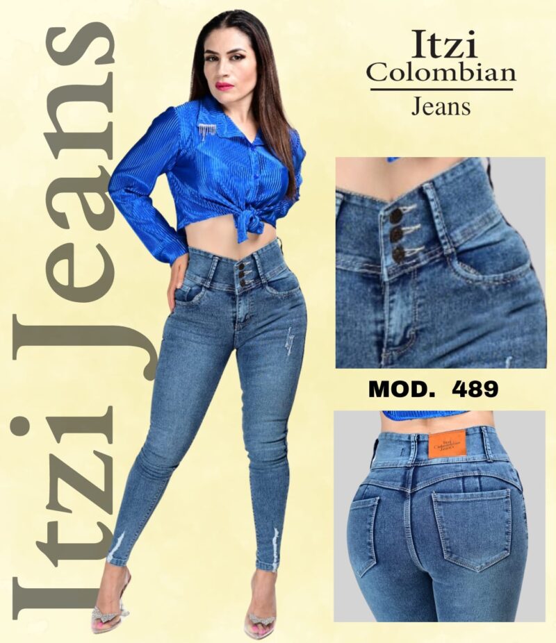 Pantalón de mezclilla Itzi 489