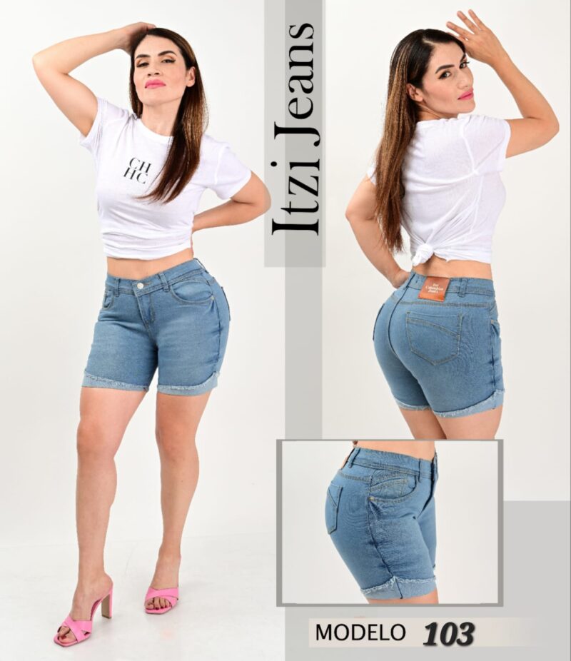 Short de mezclilla Itzi 103