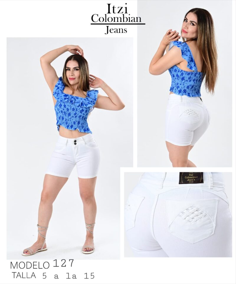 Short de mezclilla Itzi 127.