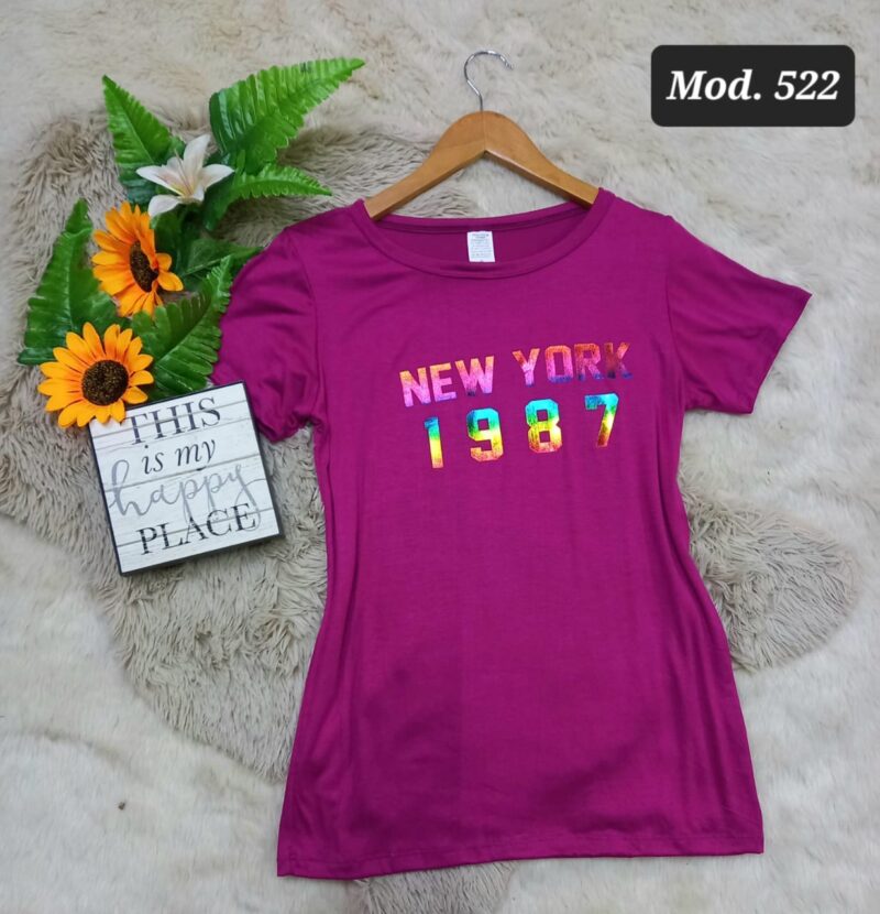 BLUSA 522 MAGENTA OVERSIZE (30 A 36).