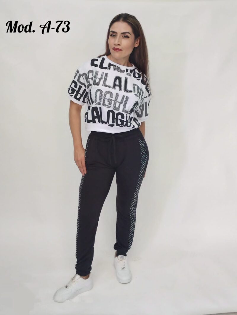 CONJUNTO A-73 NEGRO UNITALLA.