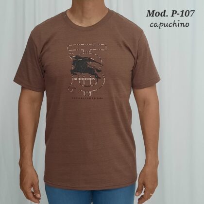 PLAYERA DE CABALLERO P 107 CAPUCHINO.