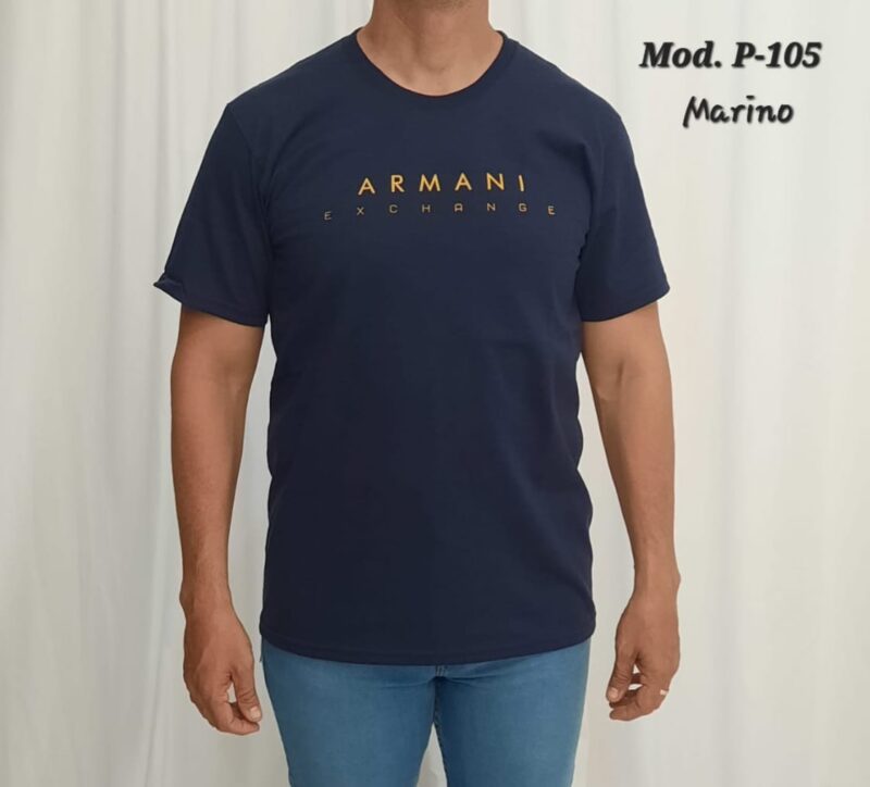 PLAYERA DE CABALLERO P 105 MARINO.