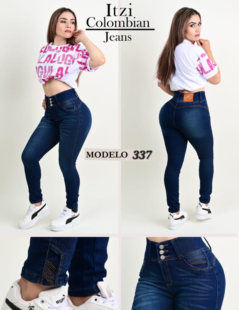 Pantalón de mezclilla Itzi 337.