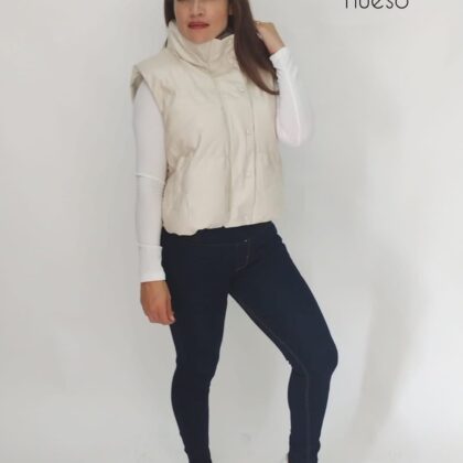 CHALECO WY-12 HUESO.