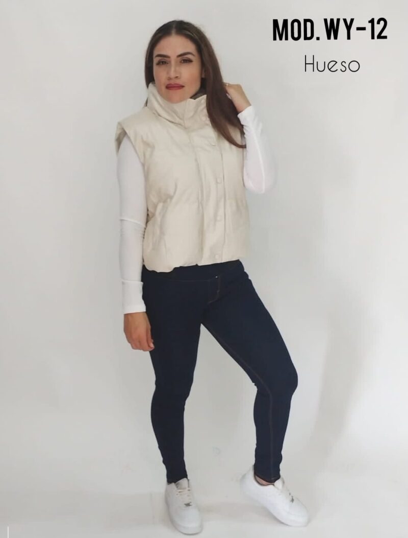 CHALECO WY-12 HUESO.