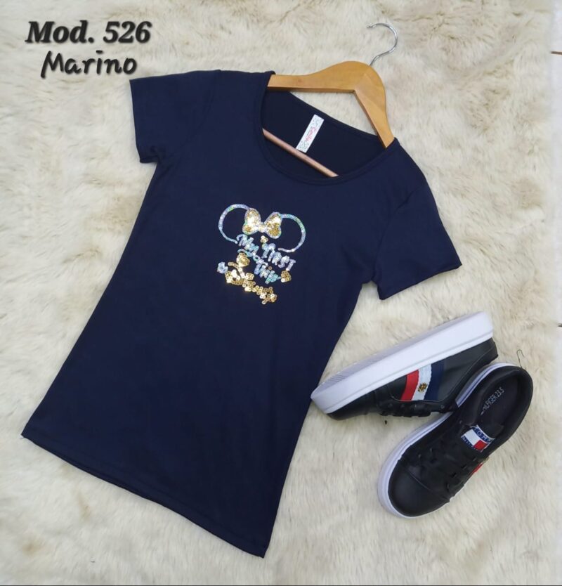 BLUSA 526 MARINO UNITALLA (30-34).