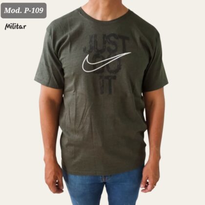 PLAYERA DE CABALLERO P 109 MILITAR.