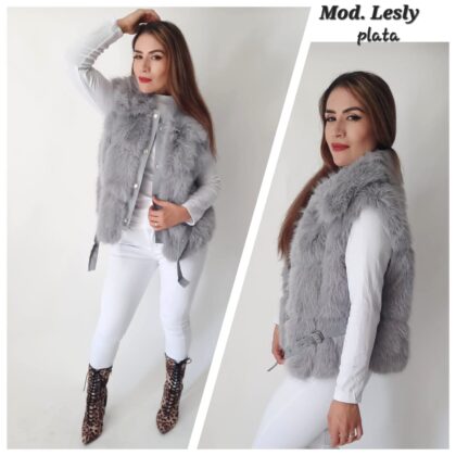 CHALECO LESLY PLATA.