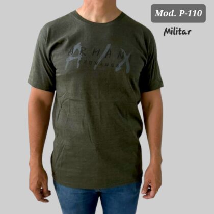 PLAYERA DE CABALLERO P 110 MILITAR.