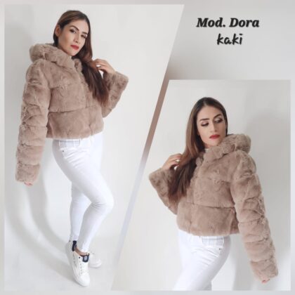 CHAMARRA DORA KAKI.