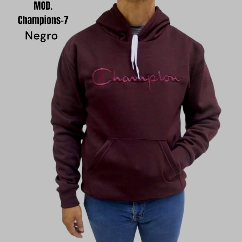 SUDADERA CHAMPIONS-7 VINO.