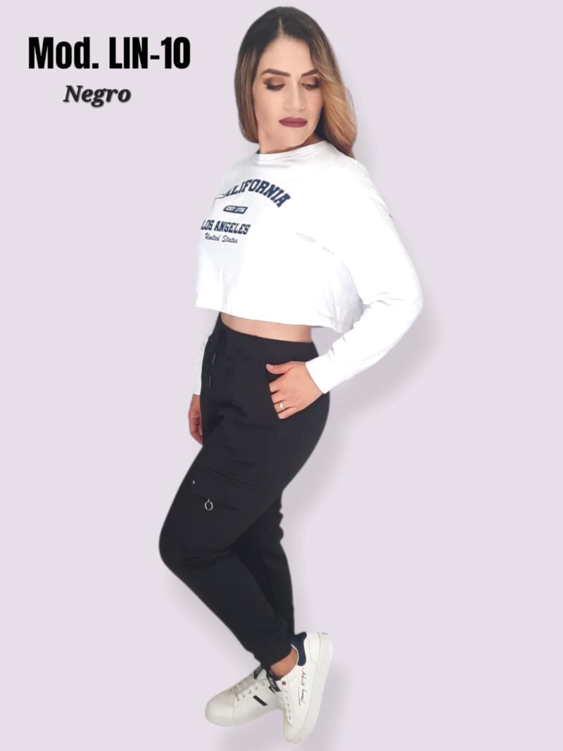 PANTS LIN-10 NEGRO.