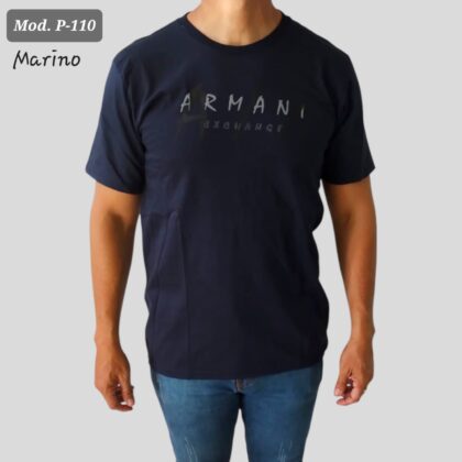 PLAYERA DE CABALLERO P 110 MARINO.