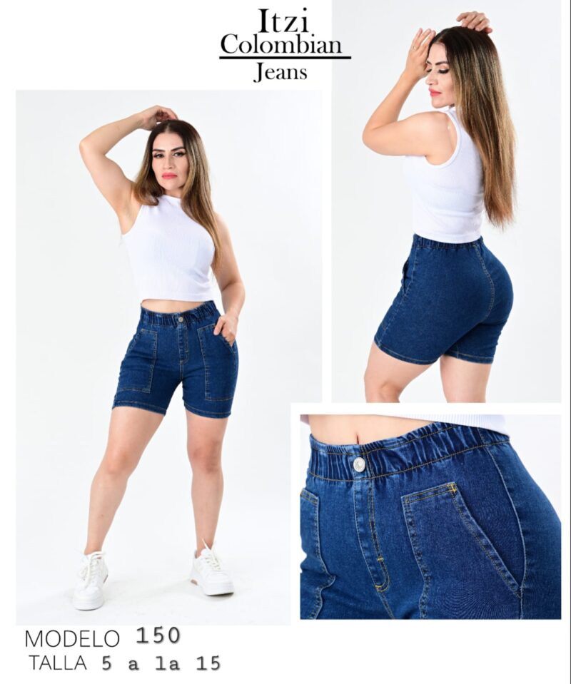 Short de mezclilla Itzi 150.