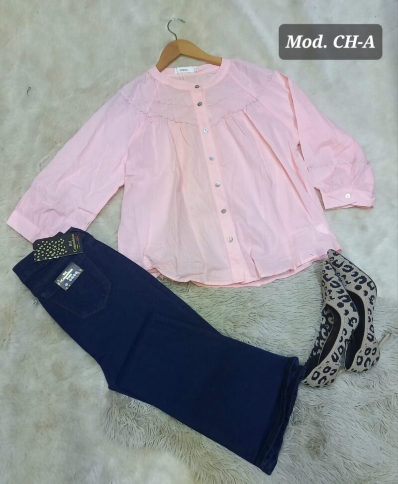 BLUSA DAMA CH-A ROSA.