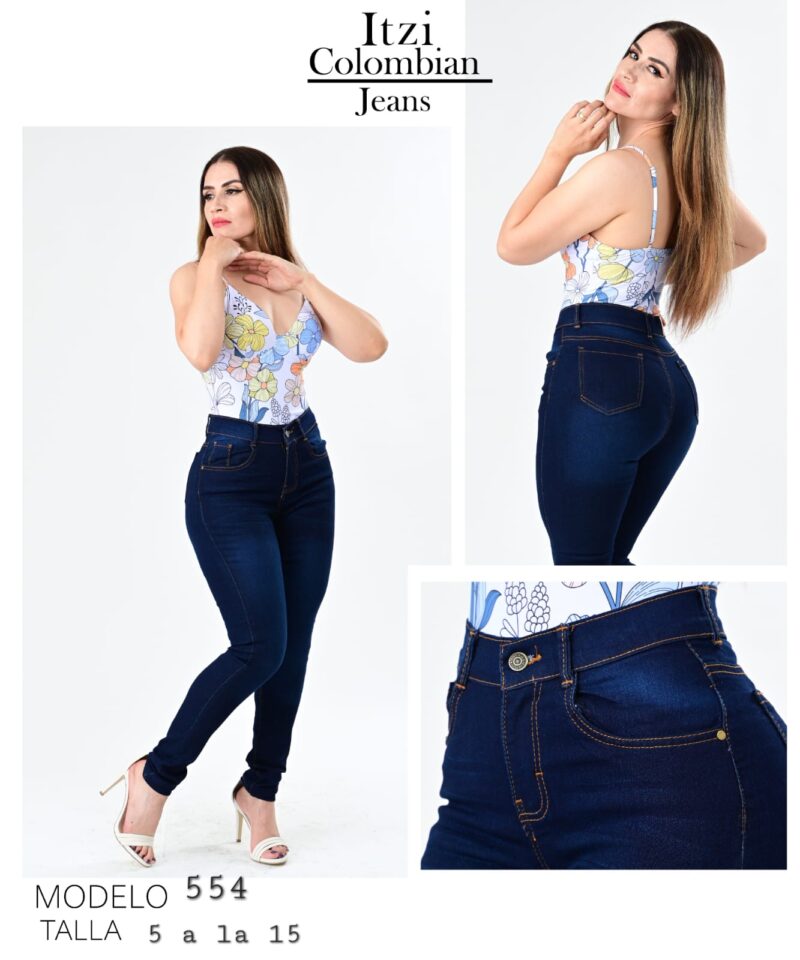Pantalón de mezclilla Itzi 554