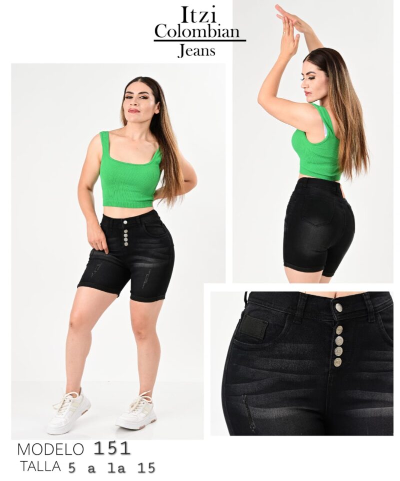 Short de mezclilla Itzi 151.