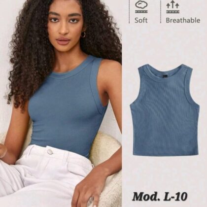 BLUSA L-10 LILA UNITALLA (32 A 36)